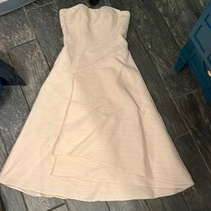 Jason Wu silk strapless dress